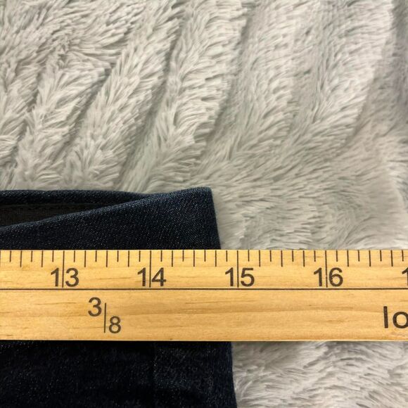 Banana Republic Pants Women 4 Sloan Crop Slim Stretch Dark Wash Ankle Trousers - Picture 5 of 8